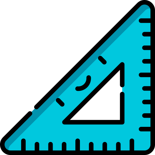 Set square miscellaneous edit tools set square icon