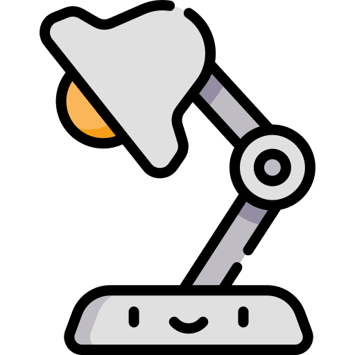 Desk lamp lamp technology light icon