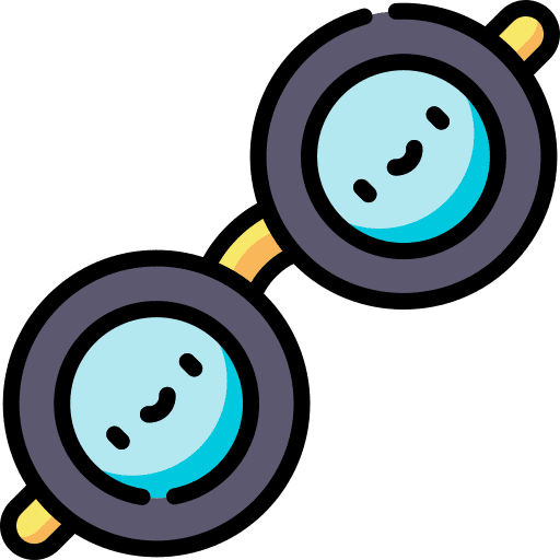 Eye glasses eyeglasses reading glasses optical icon