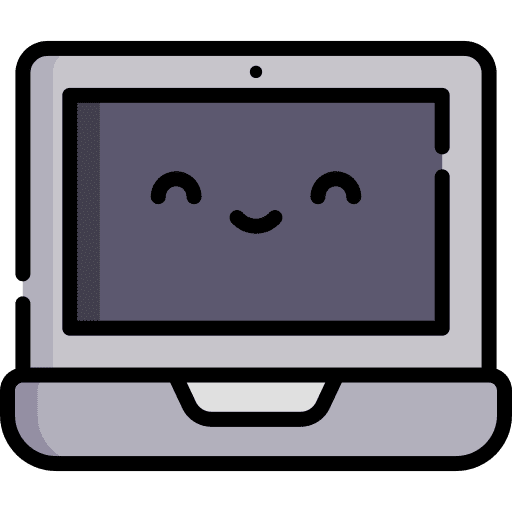 Laptop computer computing technology icon