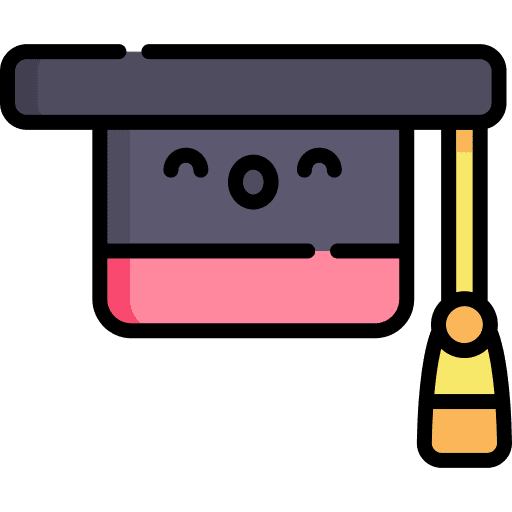 Mortarboard mortarboard graduate education icon