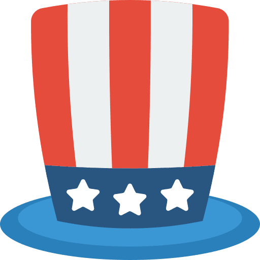 Hat american hat uncle sam icon