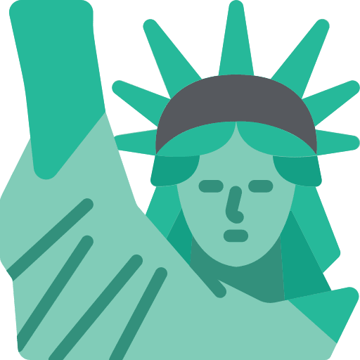 Statue of liberty united states of america landmark monument icon