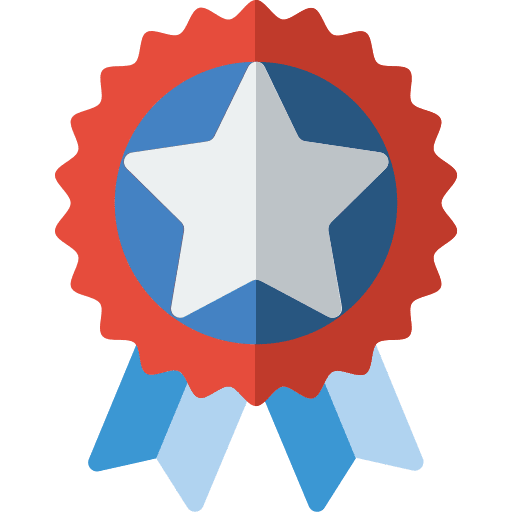 Badge 4th of july american badge icon