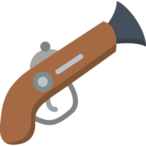 Pistol antique gun miscellaneous icon