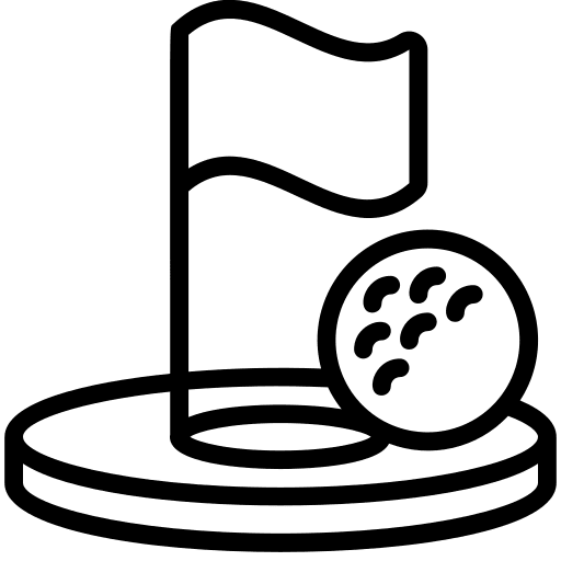 Birdie sports leisure golf icon