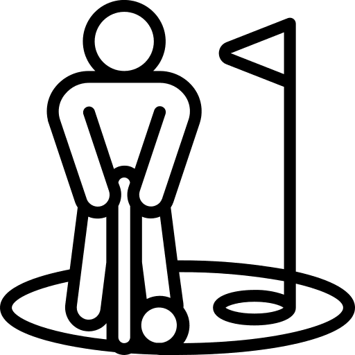 Birdie birdie sports and competition golf icon