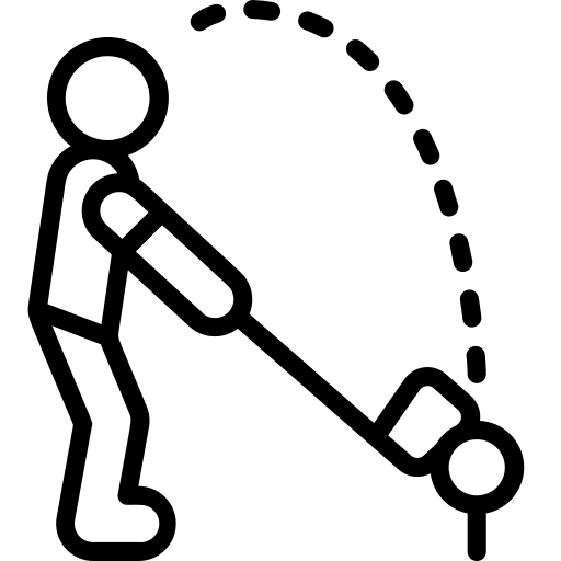 Golfer sports and competition leisure sport icon