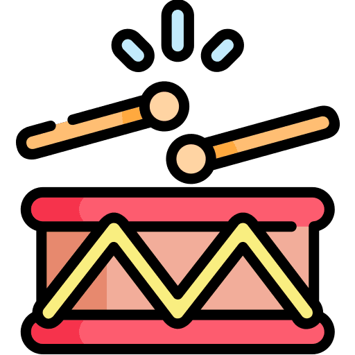 Drum music instrument orchestra drum icon