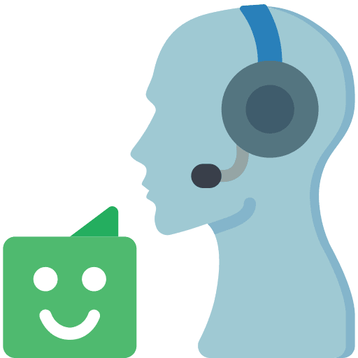Customer service customer service telemarketer good review icon