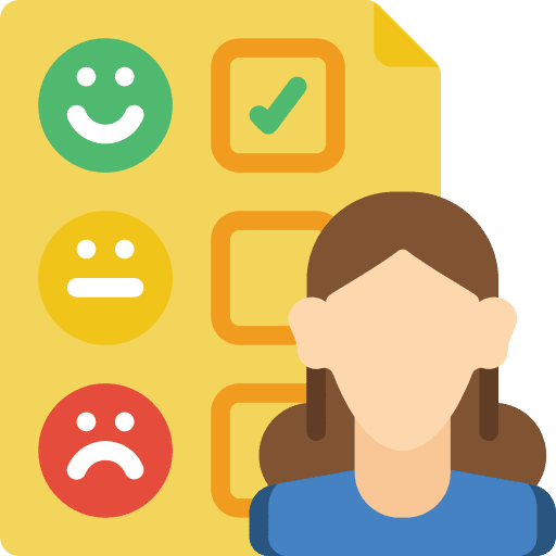 Feedback good review nps experience icon