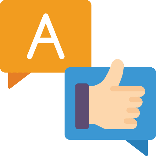 Message conversation speech bubble communications icon