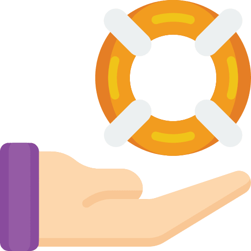 Help lifebuoy lifesaver lifeguard icon