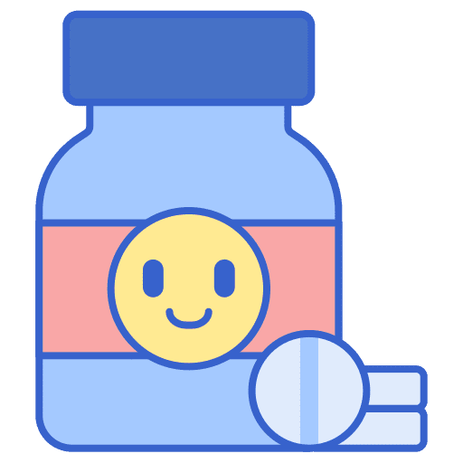 Antidepressant healthcare and medical antidepressants psychology icon