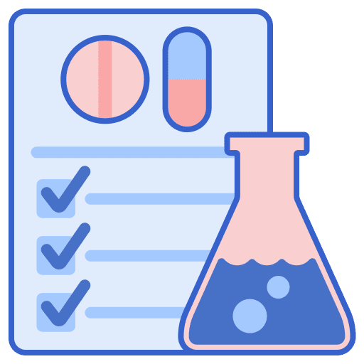 Drug test drug test file laboratory icon