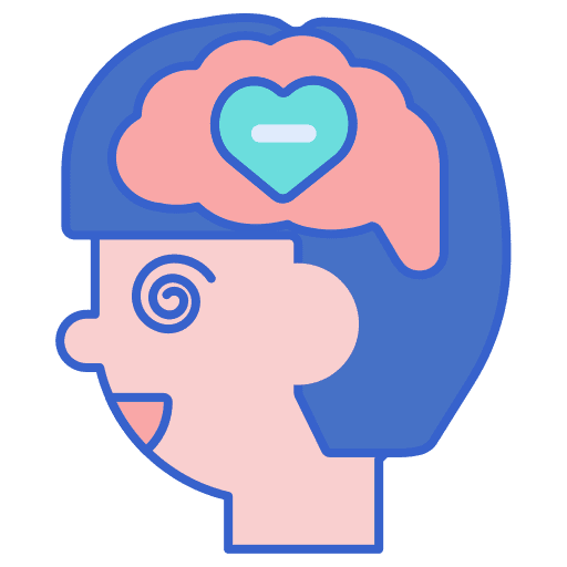 Addiction heart addiction drug icon