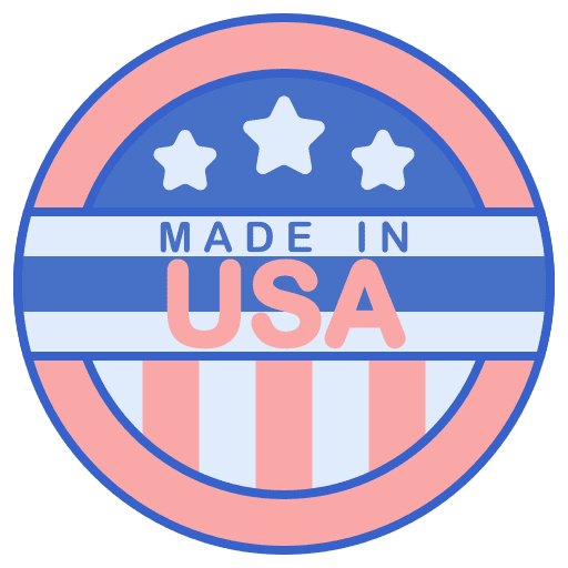 Made in the usa bars made in the usa flag icon