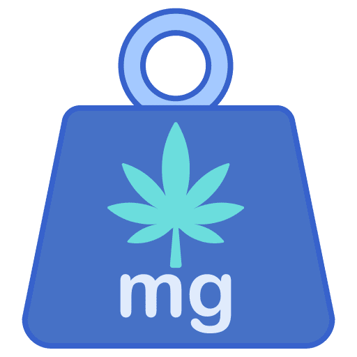 Cbd concentration marijuana healthcare and medical heavy icon