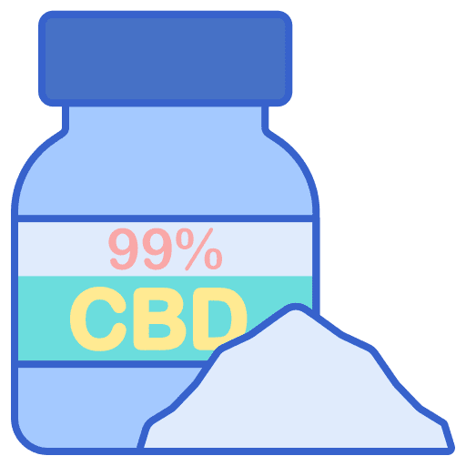 Cbd jar bottle healthcare and medical icon