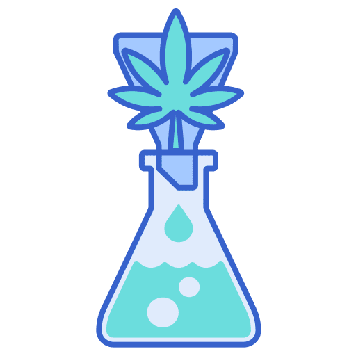 Extraction extraction cannabis cbd icon