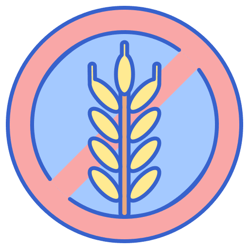 Gluten free signal flour vegetable icon
