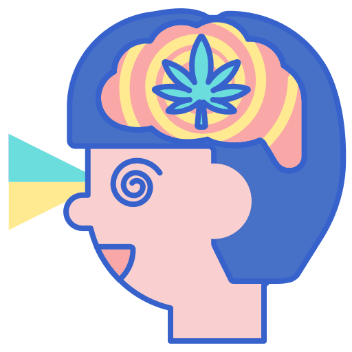 Hallucinogen hallucinogen smile user icon