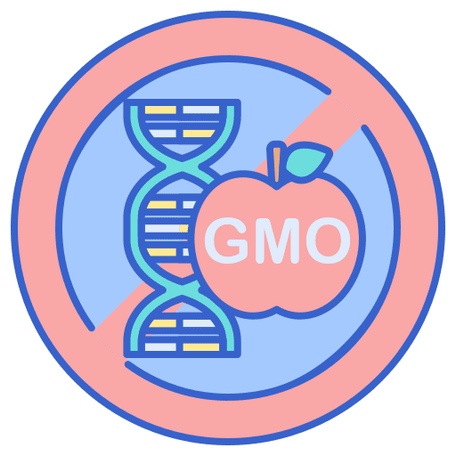 No gmo forbidden dna no gmo icon