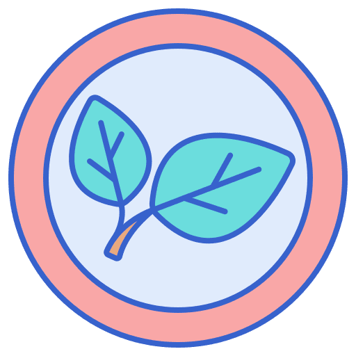 Organic leaf organic leaves icon