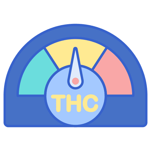 Ratio cannabis healthcare and medical cbd icon