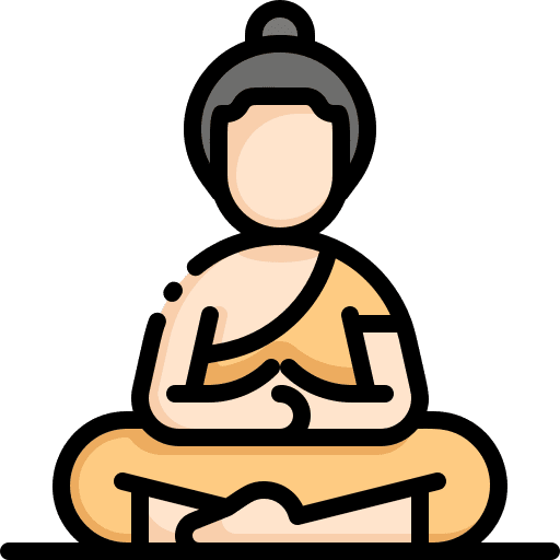 Guru relax guru meditation icon