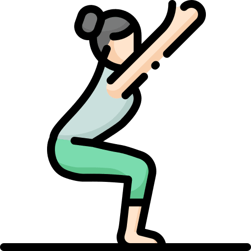 Yoga yoga exercise relax icon