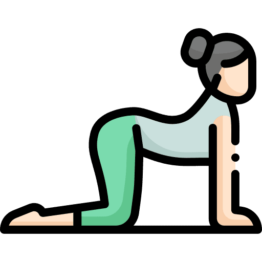 Yoga yoga woman meditation icon