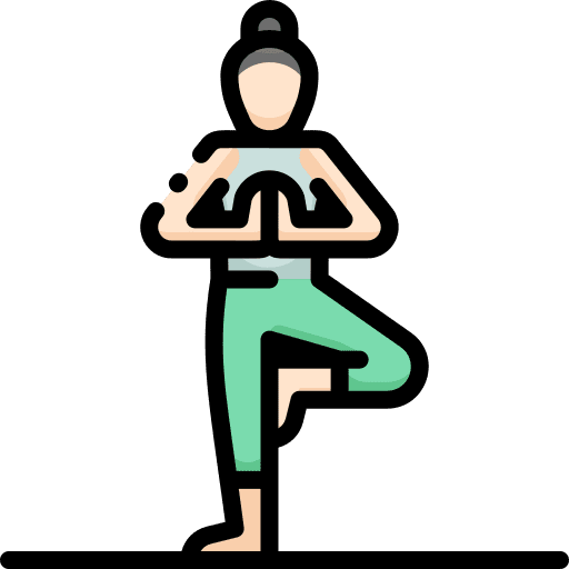 Yoga relax exercise yoga icon