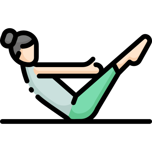 Yoga wellness exercise meditation icon