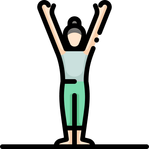 Yoga woman relax yoga icon