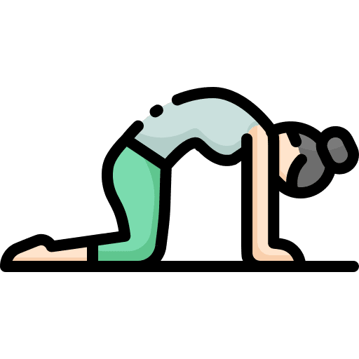 Yoga yoga exercise wellness icon