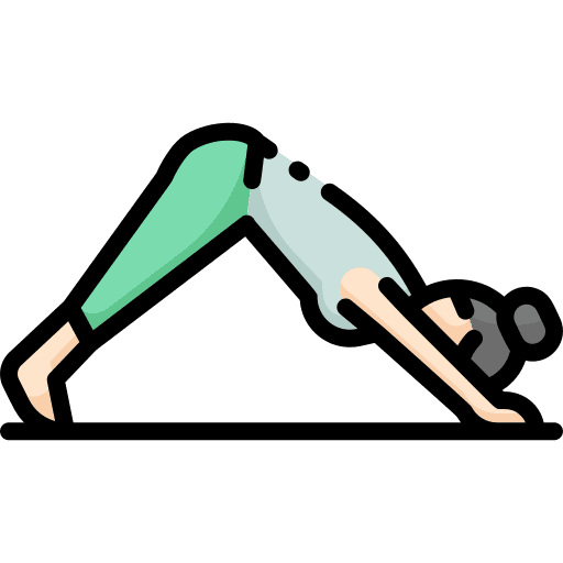 Yoga yoga woman meditation icon