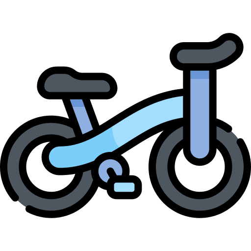 Bike exercise bike sports icon
