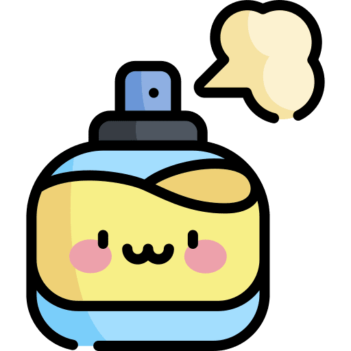 Perfume hair salon cosmetic wellness icon