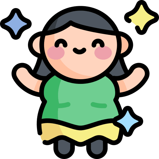 Woman people positive acceptance icon