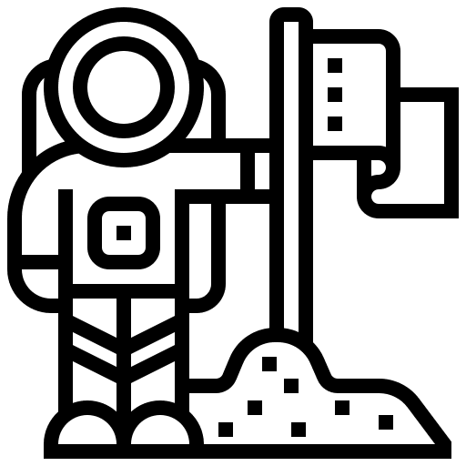 Astronaut astronaut pioneer people icon