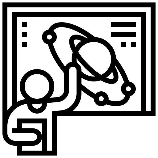 Astronomy astronomy education people icon