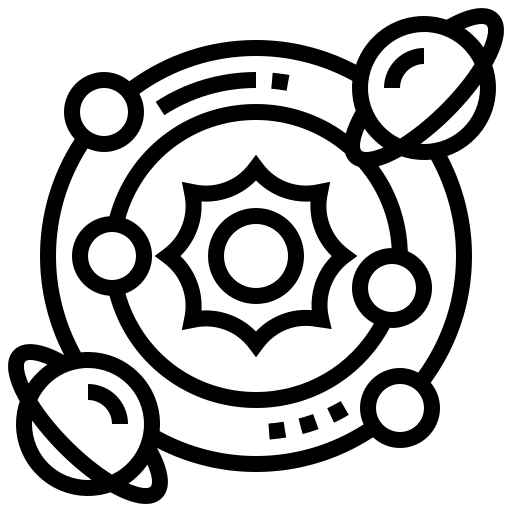 Universe space nature universe icon