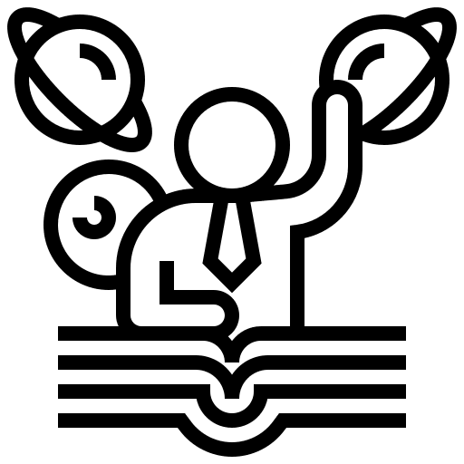 Guide guide manual astronomy icon