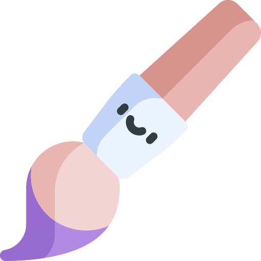 Brush artist brushes painting icon