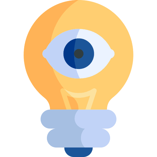 Light bulb miscellaneous light bulb eye icon