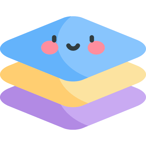 Layers interface graphic design illustration icon