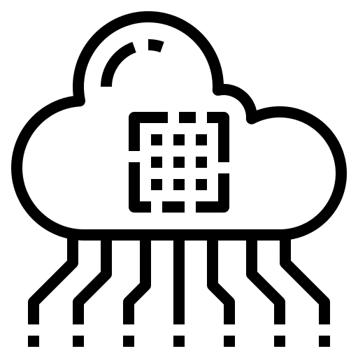 Api technology cloud program icon