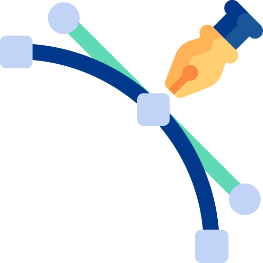 Vector vector art and design edit tools icon