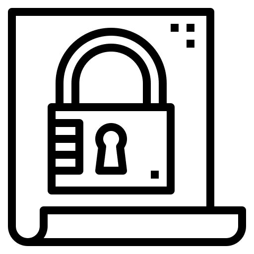 Encrypt security padlock encrypt icon